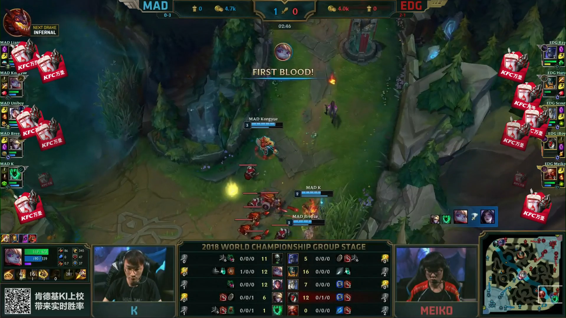 MAD绝杀EG,Meiko团战一打五八强赛3:0(釜山) MAD绝杀EG,Meiko团战一打五八强赛3:0(釜山)